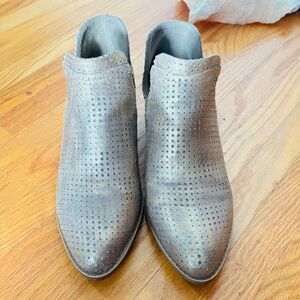 Fergalicious Women's Metallic Ankle Booties